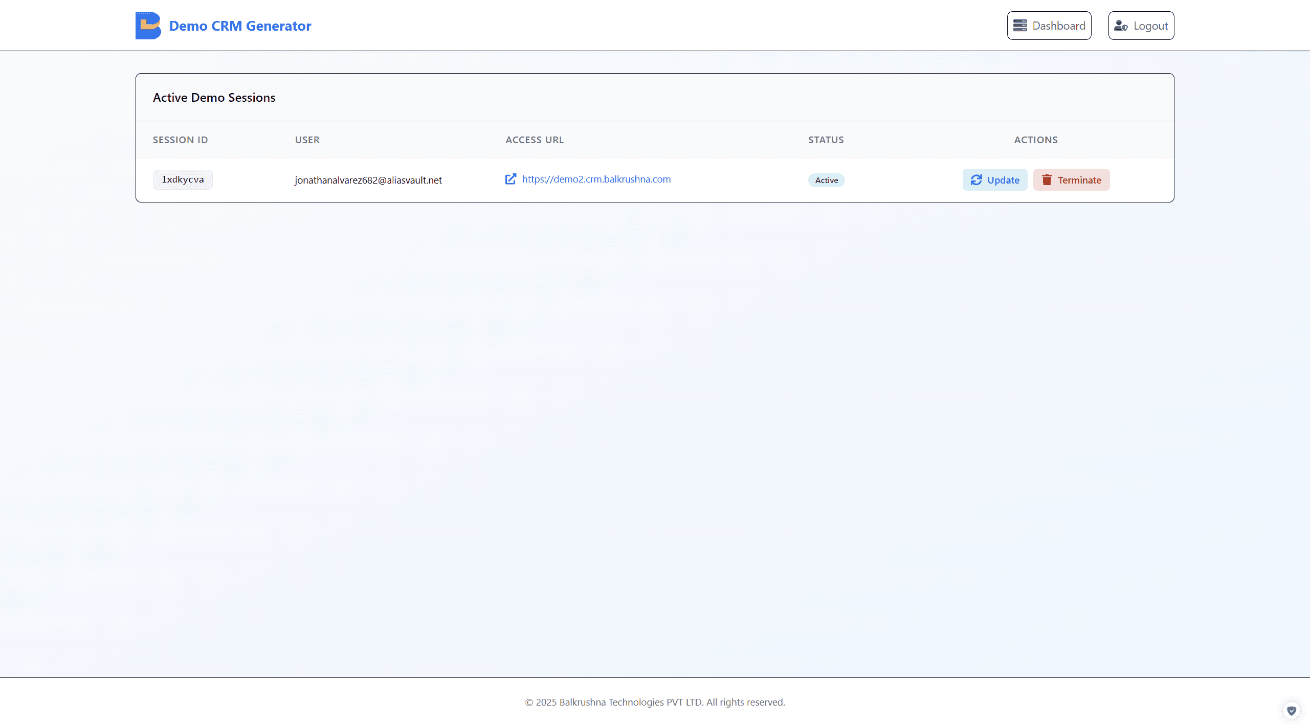 Autonomous CRM Demo Platform screenshot 6